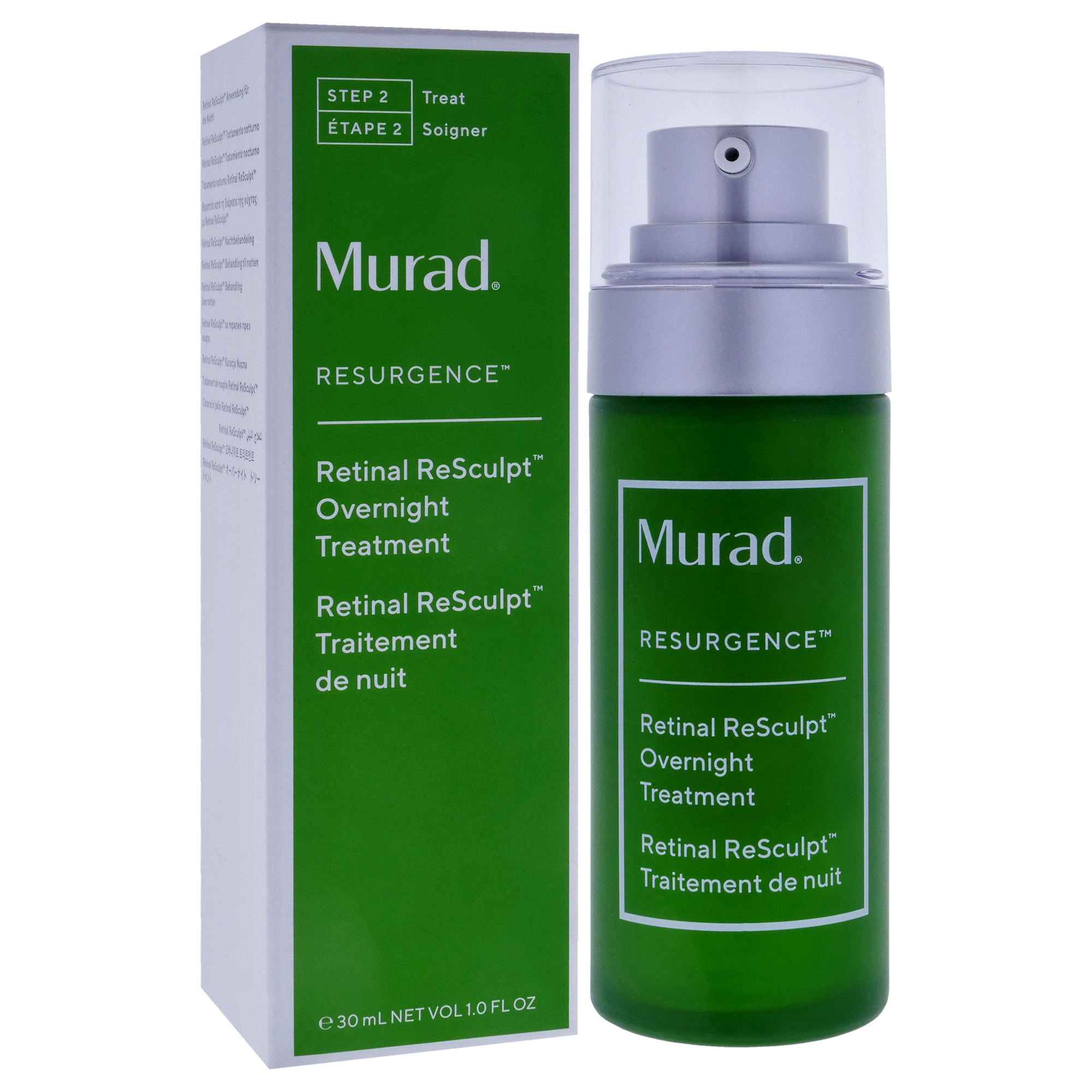 Murad Retinol To Go 4-Piece Travel Set – Cleanser, Serum, Eye Serum & Night Cream