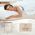 thumbnail image 3 of Costway Mattress Pad Twin Size 76" x 39"  Machine Washable Electric Bed Warmer With Overheat Protection, 3 of 9