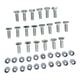 thumbnail image 5 of 20 piezas de pernos y tuercas de corte para quitanieves, accesorios compactos, hardware práctico profesional, reemplaza a los de alta resistencia, 5 of 8