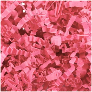 Coloured Shredded Tissue Paper 50g Bag - Classic Pink