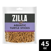 Zilla Aquatic Turtle Food Sticks, 4.5 Ounces
