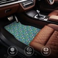 thumbnail image 6 of Vsdgher Cars Transportation Car Foot Mat Set of 4 Pieces Universal Floor Liner Car Accessories Fits Most Cars, Trucks, Vans, sedans, SUV, 6 of 7