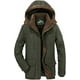 thumbnail image 1 of Abrigos para hombre, chaqueta acolchada de invierno, abrigo informal cálido, abrigo térmico grueso con capucha, abrigo vintage, 1 of 5