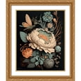 thumbnail image 2 of Maki 12x14 Gold Ornate Wood Framed With Double Matting Wall Art Titled - Pollination Iv, 2 of 6