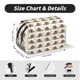 thumbnail image 5 of Goofa Colorful Armadillos Pattern Double Layer Pen Pencil Case, Protective Large Capacity Storage Organizer Pen Pouch, Office College Supplies for Teens Adults, 5 of 7
