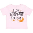 thumbnail image 3 of Inktastic I Love My Grandad To The Moon and Back Boys or Girls Toddler T-Shirt, 3 of 5