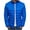 Royal Blue, variant on Men's Down Jacket Winter Warm Thick Slim Fit Stand Collar Cotton Coat Solid Color Zipper Shoulder Chest Rhombus Puffer Jackets