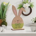 thumbnail image 6 of Uandlove Wooden Easter Bunny Table Decorations with Eggs - Green Spring Centerpiece for Table, Home, Party - Assembly Required, 6 of 6