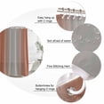 thumbnail image 6 of Dark Orange Grey Ombre Waterproof Fabric Shower Curtain,Modern Gradient Abstract Art Waterproof Fabric Shower Curtain for Bathroom Curtains Bathtubs Hotel Shower Curtains with 12 Hooks Long 72x78in, 6 of 8