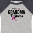 thumbnail image 4 of Inktastic Breast Cancer Awareness My Grandma is a Fighter Boys or Girls Baby Bodysuit, 4 of 5