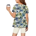 thumbnail image 6 of Grblisyd Girls Hawaiian Outfits Tops + Elastic Waist Shorts Clothing Sets Summer Clothes 1-13 Years, 6 of 6