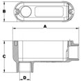thumbnail image 2 of Cuerpo de conduit Morris 14050 de aluminio tipo LB, rosca de 1/2", 2 of 2