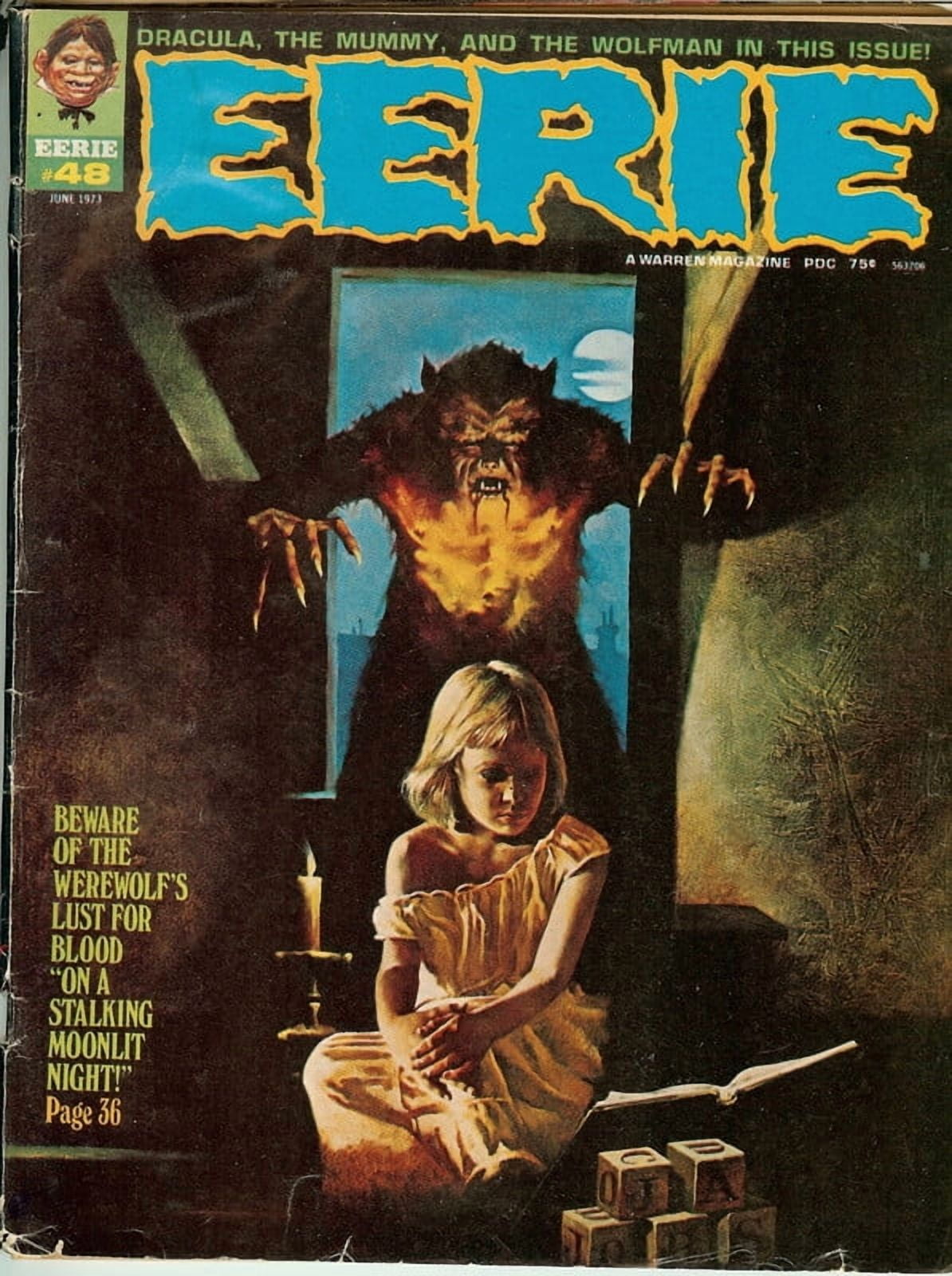 Errie Horror Magazine #48