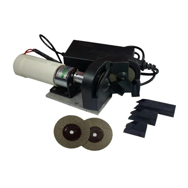 Afilador de brocas para taladro eléctrico, afilador de cuchillos con 3 bloques de molienda, multifuncional para artesanos, herramienta de molienda