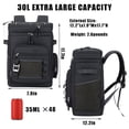 thumbnail image 2 of Mochila Térmica para Playa, Camping, Picnic - 30L, 2 Compartimentos, Impermeable, 48 Latas, 2 of 7