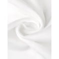 thumbnail image 5 of INSPIRE CHIC Women's Maternity Blouse Dolman Sleeve Loose Button Down Split Point Collar Short Sleeve Tops Pregnancy Shirts M White, 5 of 6