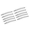 thumbnail image 1 of Uxcell 10pcs Pasadores de Correa de Reloj 14mm Pin de Resorte Curvado 1.8mm Diámetro Acero Inoxidable Kit de Reparación de Eslabones de Correa de Reloj, 1 of 7