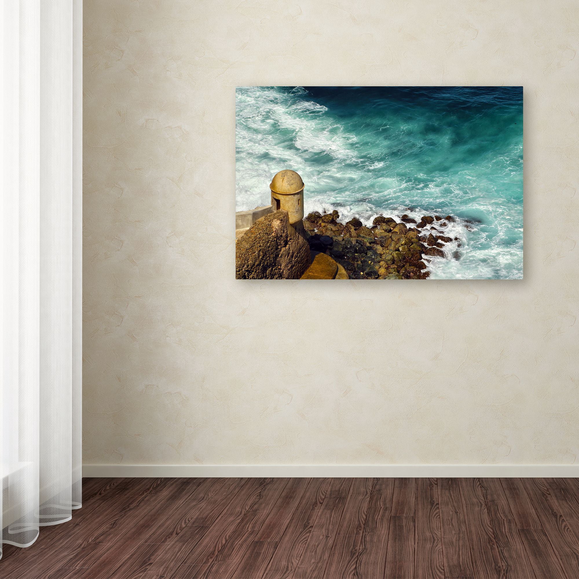 Trademark Fine Art "Castillo de San Felipe del Morro 12" Canvas Art by CATeyes