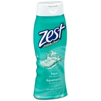 Zest Body Wash Aqua - 18 Oz, Pack Of 3.