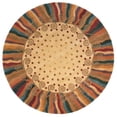 thumbnail image 6 of Momeni New Wave Color Bordered Modern Area Rugs, Beige, 6 of 7