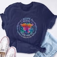 thumbnail image 2 of EcoLoom I Became Nurse Because Your Life Is Worth My Time Short Sleeve Unisex T Shirt, 2 of 6