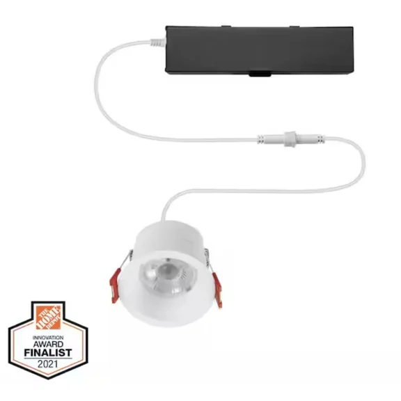 Commercial Electric Trimless Led 4 In Round Canless Recessed Light - Soft White