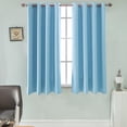 thumbnail image 2 of Cortinas Opacas Cortinas De Oscurecimiento De Habitación Tratamiento De Ventanas Con Ojal Azul 52x63 pulgadas Baoblaze Cortinas opacas para ventanas, 2 of 8