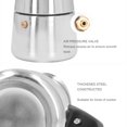 thumbnail image 3 of Cafetera clásica de Acero inoxidable Jadeshay Manual Classic Café Moka 6 dosis 300ml moderno, 3 of 6