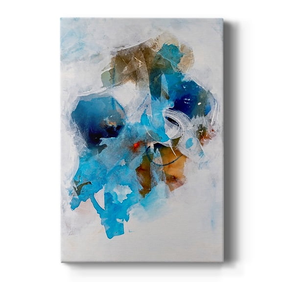 Misty Blue I Premium Gallery Wrapped Canvas - Ready to Hang