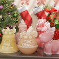 thumbnail image 1 of 3D Navidad ciervo alce muñeco de nieve molde de vela de silicona DIY hecho a mano aromaterapia yeso resina artesanías hacer Navidad decoración del hogar, 1 of 5