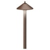 Malibu Skyline Pathway Light 10 Watt, Aged Brass