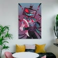 thumbnail image 6 of Anime Poster Hazbin Hotel Vox Wall Art Picture Painting Poster Canvas Print Posters Artworks Bedroom Living Room Decor 12x18inch(30x45cm), 6 of 6