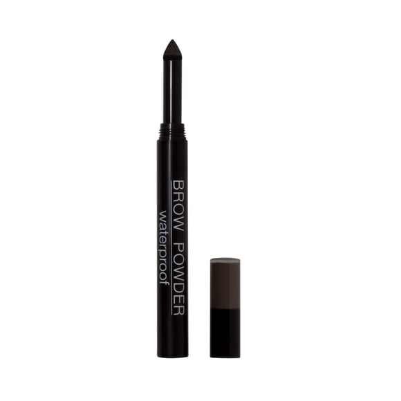 Nouba Lápiz en polvo para cejas marrón resistente al agua, definidor de cejas de larga duración, relleno de maquillaje, pomada compacta, sombra de ojos en barra para teñir, esculpir, contornear, cejas