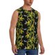 thumbnail image 2 of Fotbe Corn And Dragonflies Men's Camiseta sin Mangas Estampada para Hombres, Playera Casual para Gimnasio, Entrenamiento, Playa-XX-Large, 2 of 7