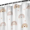 thumbnail image 3 of Waterproof Bohemian Shower Curtain 72x72 Inch Boho Style Polyester Unique Shower Curtain for Bathroom Hotel Home Decor with 12 Plastic Hooks, 3 of 5