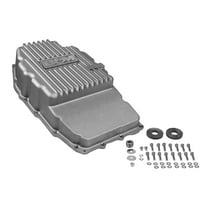 B&M 70399 Hi-Tek Transmission Pan Natural