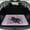 Purple Cat Flower Butterfly, variant on FOR U DESIGNS Galaxy Koala Camping Print Car Trunk Mat 29" x 39" Durable Cargo Mat Washable Cargo Liner Rear Trunk Liner Non-Slip Vehicle Interior Accessories for Car Van SUV