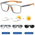 thumbnail image 4 of Protectivemethod Anti-Blue Light Presbyopic Glasses, Sport Intelligent Photochromic Bifocal Glasses, Ultra-Light, 4 of 8