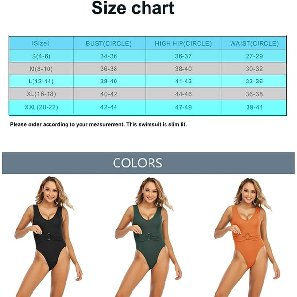 AIMTYD Women's Sexy One Piece Scoop Swimwear Girdle up Triangle Swimsuits,  Soft, Comfortable, Elastic 