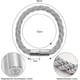 thumbnail image 2 of Pack of 4 Magnetic Curtain Tiebacks, Grey Tiebacks for Curtains with Magnet, Tiebacks for Curtains Holder, Curtain Holder, Curtain Holder, Decoration, 2 of 5