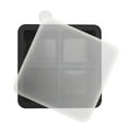 thumbnail image 1 of TIELUTT Plateau à Glaçons en Silicone à 4 Compartiments avec Couvercle, Machine à Glaçons Réutilisable pour Jus, Boissons, Café, Mini Bouteilles, Plateaux à Glaçons en Silicone, Plateau de Congélation pour Soupe et Stock, Congélateur à Soupe, Glace en Caoutchouc, 1 of 7