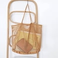 thumbnail image 4 of Bolsa de playa HOXIS Mesh de nailon y poliéster para mujer, 4 of 6