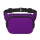 thumbnail image 1 of Fotbe Purple Cangurera Cuadrada con Estampado de Doble Capa, Bolsa de Cintura Ajustable Mini para Hombres y Mujeres, 1 of 9