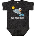 thumbnail image 3 of Inktastic Fort Myers Beach Florida Dolphin Boys or Girls Baby Bodysuit, 3 of 5