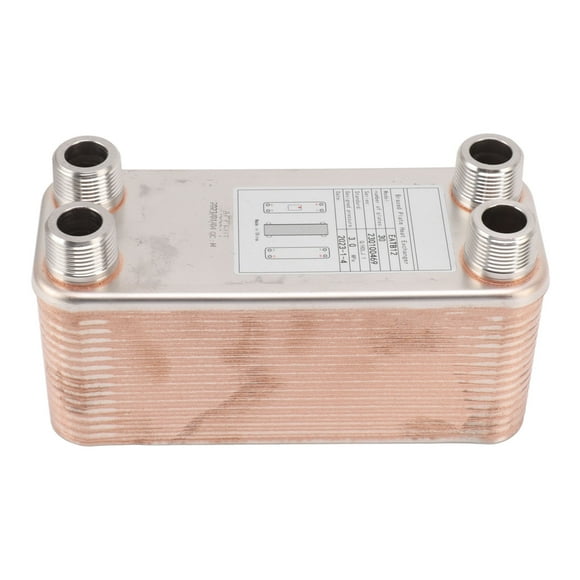 Plate Heat Exchanger,Plate Chiller Professional Stainless Stainless Steel Brazed Plate Heat Exchanger Plate Chiller Smooth Operation