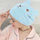 thumbnail image 5 of Gorro de secado de pelo de microfibra de oso de dibujos animados, toalla de secado de pelo absorbente de lana de Coral, envoltura de cabeza de ducha de baño para mujeres y niños, 5 of 5