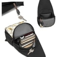 thumbnail image 6 of Disketp Sling Backpack,Multipurpose Crossbody Shoulder Bag Travel Hiking Daypack-Different Butterflys, 6 of 6