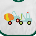 thumbnail image 4 of Inktastic Tow Truck Construction Boys Baby Bib, 4 of 4