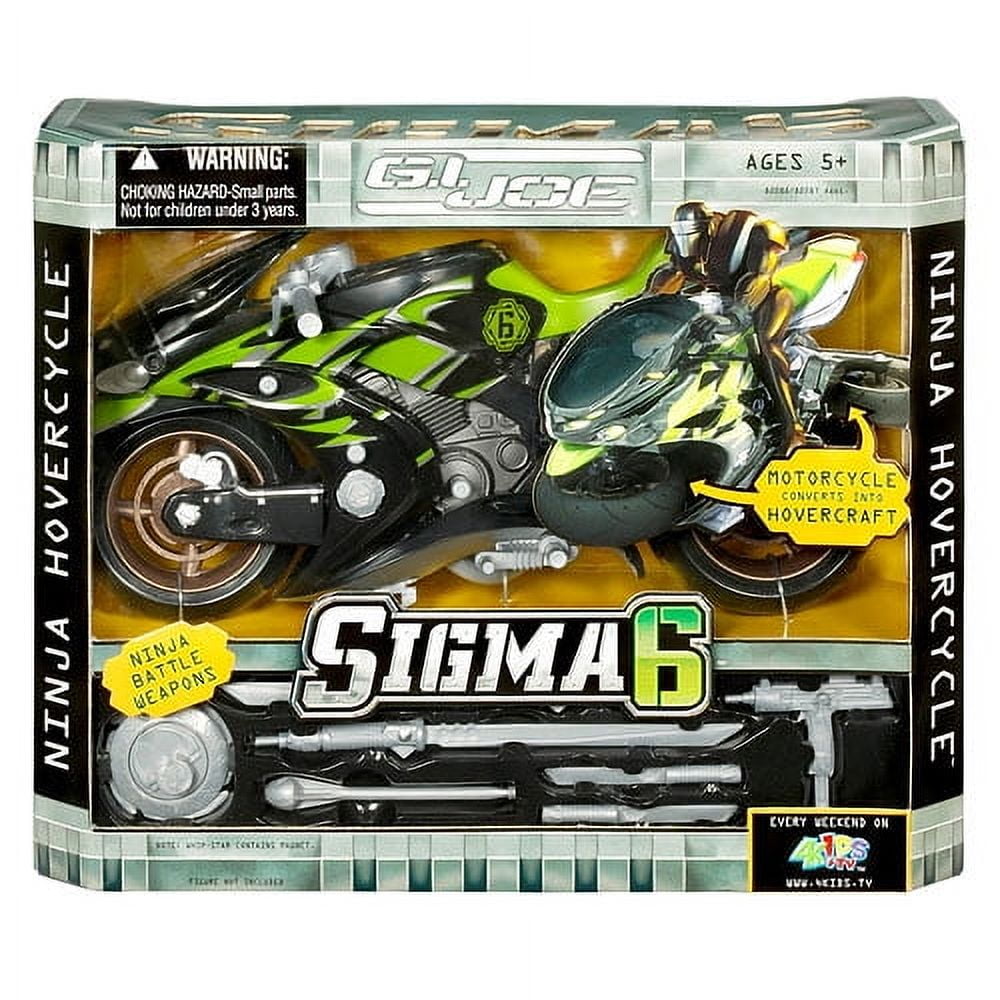 GI Joe Sigma 6 Snake Eyes Ninja Hovercycle Vehicle - Walmart.com