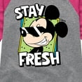 thumbnail image 3 of Disney - Stay Fresh - Toddler & Youth Girls Raglan Graphic T-Shirt, 3 of 5